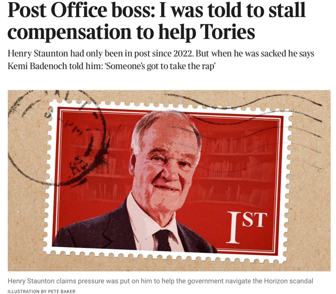 Post Office scandal: Former Chair blasts Post Office “toxic” culture, Hollinrake fights back, racist codes investigation reports…